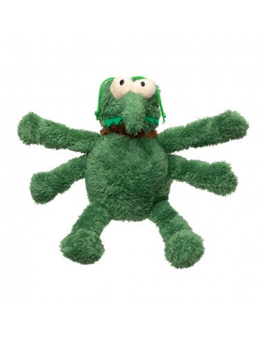FuzzYard Nasties Scratchy green flea plush dog toy (size L)