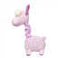FuzzYard Neck Minnits Neckita Llama Plush Dog Toy with Stretchy Neck