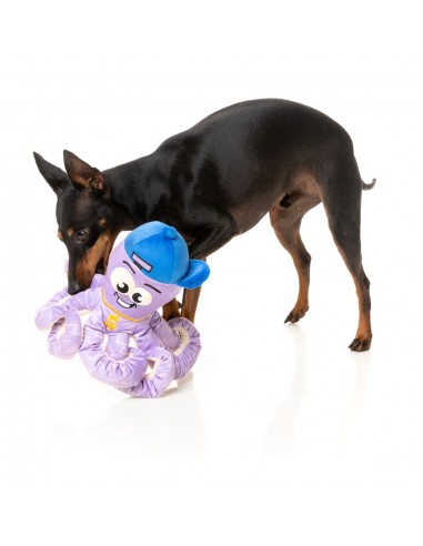 FuzzYard Octo-Pose Hip Hoptapus Octopus Squeaky Plush Dog Toy