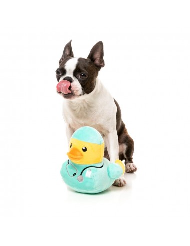 FuzzYard Ducktor Squeaky Plush Dog Toy