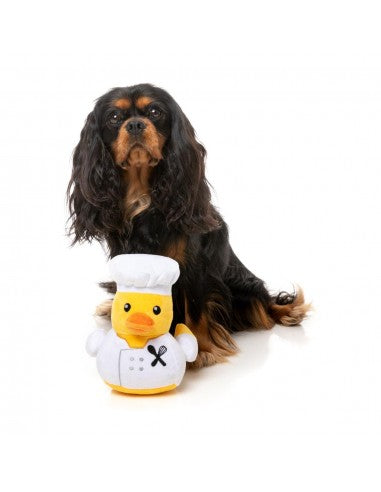 FuzzYard Gordon Quacksay duck plush dog toy with squeaker
