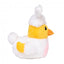 FuzzYard bunny duck plush dog toy with squeaker