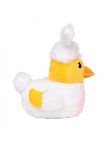 FuzzYard bunny duck plush dog toy with squeaker