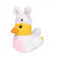 FuzzYard bunny duck plush dog toy with squeaker