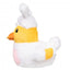 FuzzYard bunny duck plush dog toy with squeaker