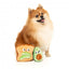 FuzzYard avocado and toast plush dog toys, pack of 2