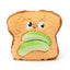 FuzzYard avocado and toast plush dog toys, pack of 2