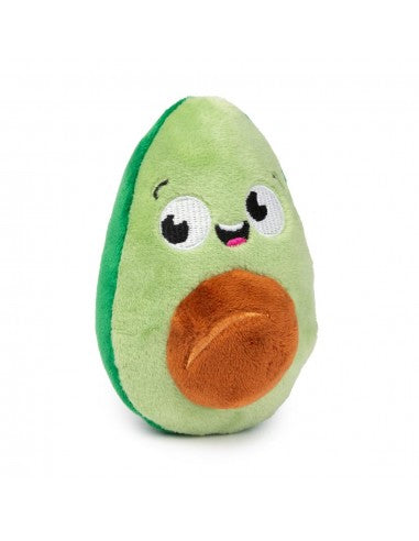 FuzzYard avocado and toast plush dog toys, pack of 2
