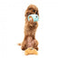 FuzzYard croissant and cappuccino plush dog toys, pack of 2