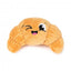 FuzzYard croissant and cappuccino plush dog toys, pack of 2