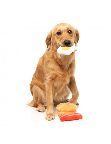 FuzzYard Dog's Breakfast plush dog toys, pack of 3