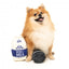 Squeaky plush dog toy FuzzYard Milk & Cookie, pack of 2