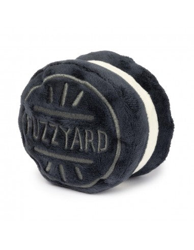 Squeaky plush dog toy FuzzYard Milk & Cookie, pack of 2