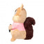 Squeaky squirrel plush dog toy FuzzYard Ashleigh