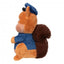 Squeaky squirrel plush dog toy FuzzYard Curbside Carl