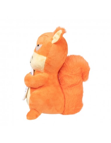 Squeaky squirrel plush dog toy FuzzYard Karen