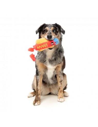 Squeaky plush dog toy FuzzYard The Homies Franky