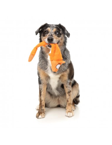 FuzzYard The Yeetz Farewell Fox Plush Dog Toy with Squeaker