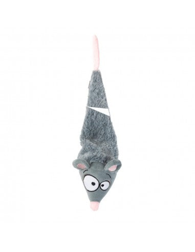 FuzzYard The Yeetz Rack Off Rat Plush Dog Toy with Squeaker