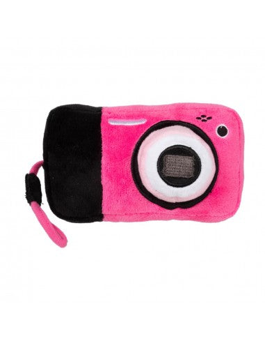 FuzzYard Y2K Digicam plush dog toy, digital camera