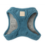FuzzYard Life corduroy step-in dog harness, French Blue (size XS)