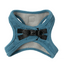FuzzYard Life corduroy step-in dog harness, French Blue (size XXS)