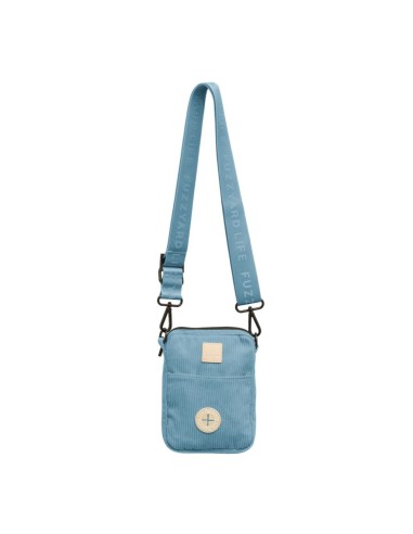 Corduroy dog walking bag FuzzYard Life French Blue