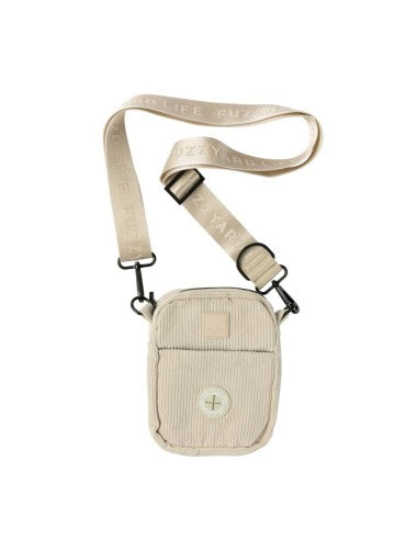 Corduroy dog walking bag FuzzYard Life Sandstone