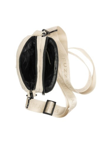 Corduroy dog walking bag FuzzYard Life Sandstone