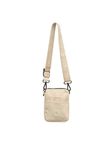 Corduroy dog walking bag FuzzYard Life Sandstone