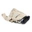 Corduroy dog walking bag FuzzYard Life Sandstone