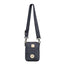 Corduroy dog walking bag FuzzYard Life Slate Grey