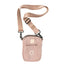 Corduroy dog walking bag FuzzYard Life Soft Blush