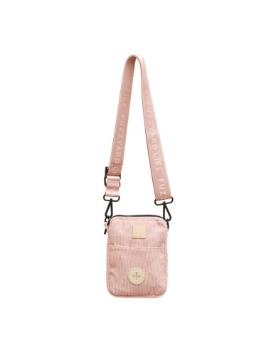 Corduroy dog walking bag FuzzYard Life Soft Blush