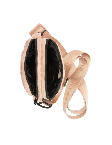 Corduroy dog walking bag FuzzYard Life Soft Blush