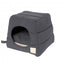 Cotton Cat Cave Bed FuzzYard Life Slate Grey