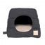 Cotton Cat Cave Bed FuzzYard Life Slate Grey