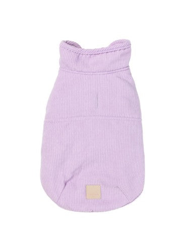 Corduroy Dog Coat FuzzYard Life Lilac