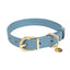 FuzzYard Atelier French Blue vegan leather dog collar (size L)