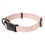 FuzzYard Life Soft Blush cotton dog collar (size L)