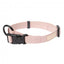 FuzzYard Life Soft Blush cotton dog collar (size M)
