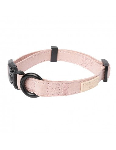 FuzzYard Life Soft Blush cotton dog collar (size S)