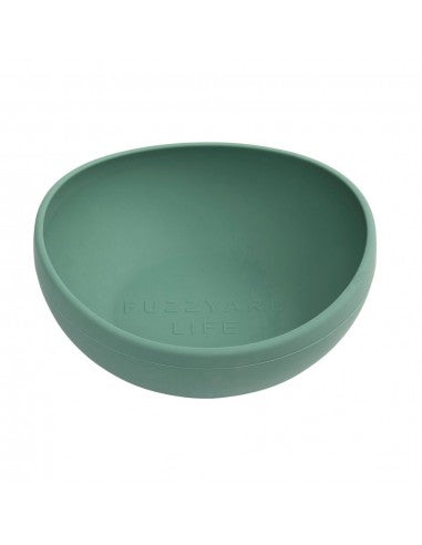 FuzzYard Life Myrtle Green silicone dog bowl (size L)