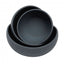 FuzzYard Life Slate Grey silicone dog bowl (size L)