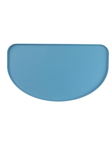FuzzYard Life Silicone Dog Bowl Mat in French Blue