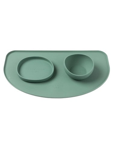 FuzzYard Life Silicone Dog Bowl Mat in Myrtle Green