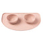 Silicone dog bowl mat FuzzYard Life Soft Blush