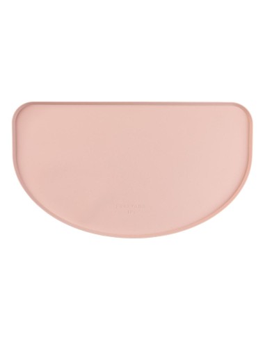 Silicone dog bowl mat FuzzYard Life Soft Blush