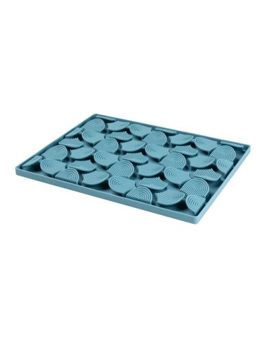 Dog lick mat FuzzYard Life Hide & Treat French Blue