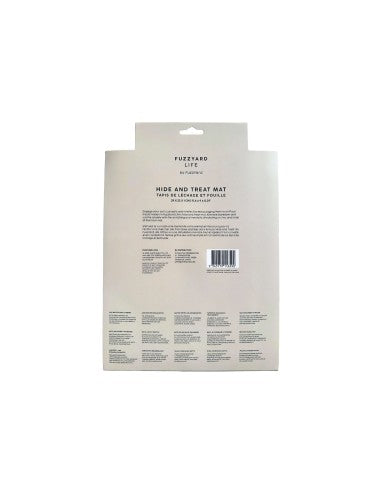 Dog lick mat FuzzYard Life Hide & Treat Soft Blush
